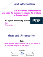 Gain and Attenuation