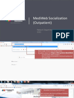 MediWeb Socialization (Outpatient) 2020