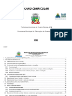 Plano Curricular da Educação Básica