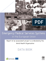 Emergency Medical Services Systems in The European Union 2008