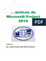 MSProject 4. Manual y Ejercicio.
