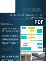 Principales Patologías en El Concreto