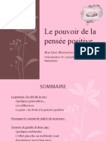 Le Pouvoir de La Pensée Positive