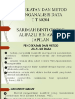 PPT PENDEKATAN DAN METOD ANALISIS DATA