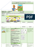 Planificación semanal juego tradicional El florón educación inicial