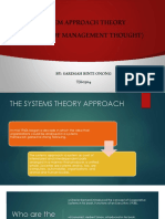 System - Theory Presentation