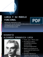 Luria y Sus Unidades Funcionales (Martín de La Hoz)