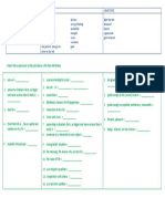 UNIT 1 P. 8 Vocabulary