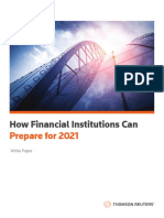 TR - White Paper - How Finnacial Institutions Can Prepare For 2021