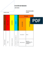 Matriz de Peligros, Riesgos y Controles