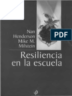 Pdfcoffee.com Resiliencia en La Escuela 3 PDF Free