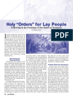 Holy Orders For Lay People