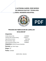 Universidad Autónoma Gabriel René Moreno Facultad de Ciencias Exactas Y Tecnología Carrera: Ingeniería Industrial