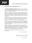 Modelo de Solicitud de Exoneracion Del Curso de Religion 