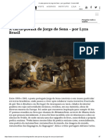 A carta-poema de Jorge de Sena - por Lyza Brasil - Correio IMS