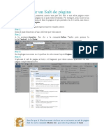 Com Inserir Un Salt de Pàgina