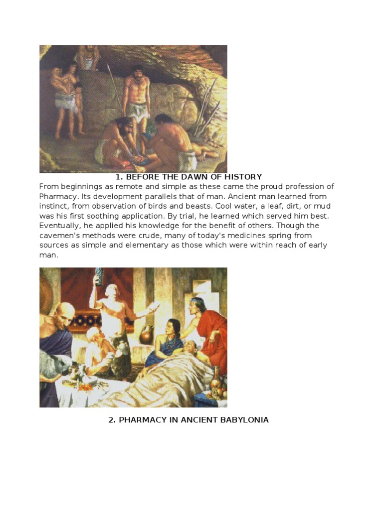 History of Pharmacy Through Ages | PDF | Pharmacy | Pharmacist