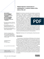 Nickel-titanium Instruments in Endodontics - A Concise Review of State of Art