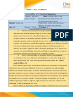 Ficha Resumen - Lectura de Cubero Santamaria, 2005 - Yulisa Parada