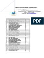 Relacion de Consentimientos de Retorno Gradual A La Presencialidad