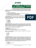 Questões Acesso À Distância A Computadores, Transferência de Informações e Arquivos, Aplicativos de Áudio, Vídeo e Multimídia