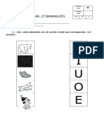 Evaluacion Primer Semestre