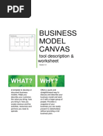 Business Model Canvas: Tool Description & Worksheet