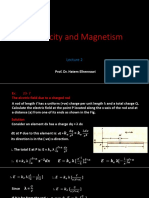 Electricity and Magnetism: Prof. Dr. Hatem Elhennawi
