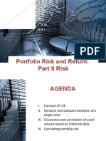 Portfolio Risk and Return - Part II Risk