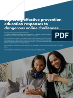 Praesidio Report - Exploring Effective Prevention Education Responses to Dangerous Online Challenges