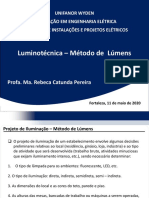 Luminotécnica - Método de Lúmens