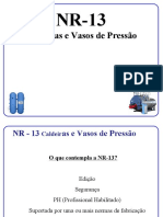 NR 13 Caldeiras e Vasos de Pressão MODELO 01