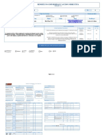 Reporte No Conformidad y Accion Correctiva