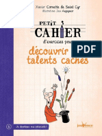 Petit Cahier Dexercices Pour Découvrir Ses Talents Cachés by Xavier Cornette de Saint Cyr [Cyr, Xavier Cornette de Saint] Epub