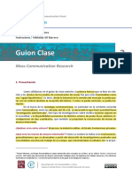 Licenciatura en Diseño y Comunicación Visual: Investigación sobre efectos de medios