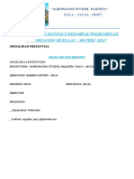 Ficha de Inscripcion Agrupacion Juvenil Paqueña