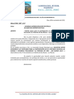 Solicitud Apoyo para Participacion en Danzas Alcalde