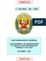 Plan General de Operaciones #008-2021-Scg-Pnp-Ofipoi-R Fuerza y Ley 2021