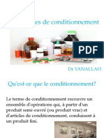 Les Articles de Conditionnement