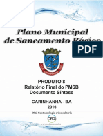 Produto 8 Documento Síntese PMSB VERSÃO FINAL