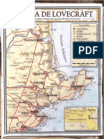 Mapa Massachusetts - Cthulhu 7 Ed