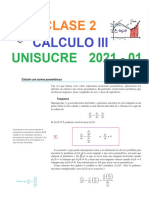 Clase 2 Calculo 3. 2021 - 01. ...