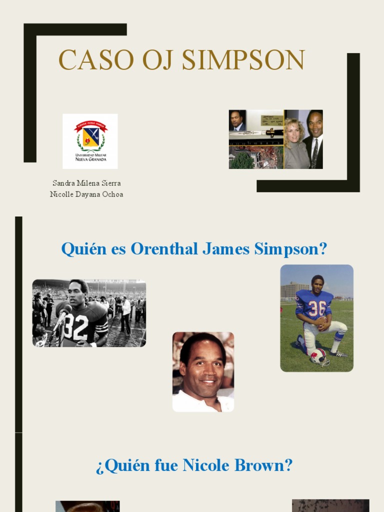 Caso Oj Simpson | PDF | Justicia penal | Crimen y violencia