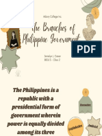 The Branches of Philippine Government