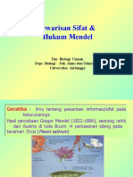 Pewarisan Sifat dan Hukum Mendel-1