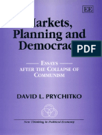 Markets Planning and Democracy Essays After the Collapse of