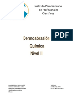 DME - PWT Dermoabrasion Quimica Nivel II