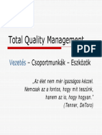 Total Quality Management: Vezetés