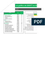 Plantilla Gráfico de Gantt NEXEL