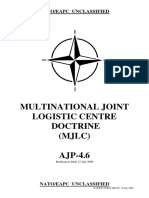 Multinational Joint Logistic Centre Doctrine (MJLC) AJP-4.6: Nato/Eapc Unclassified